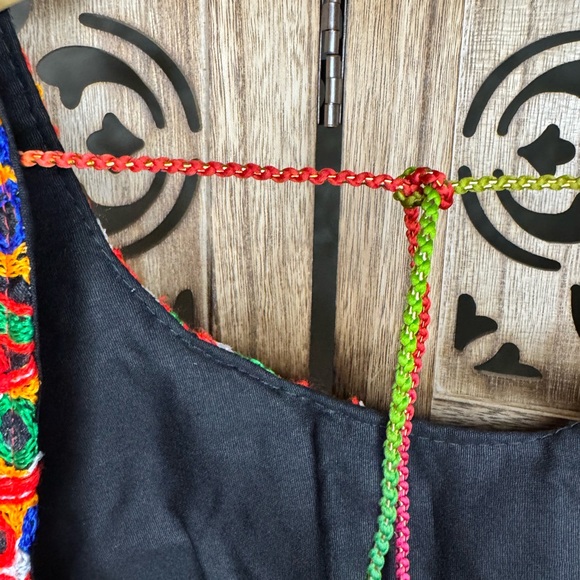 Hand-Stitched Embroidered Women's Crop Top - Picture 5 of 6